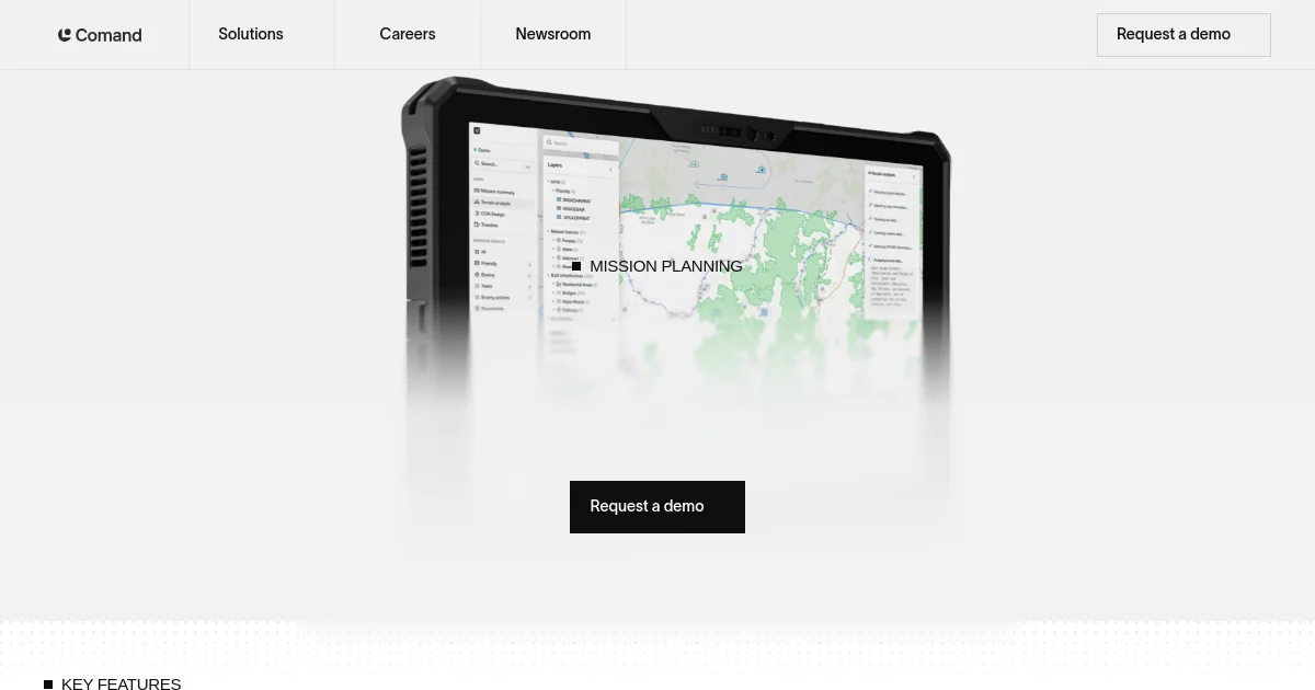 Comand AI pricing page