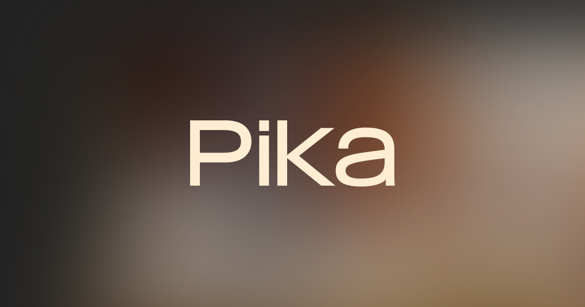 Pika header image