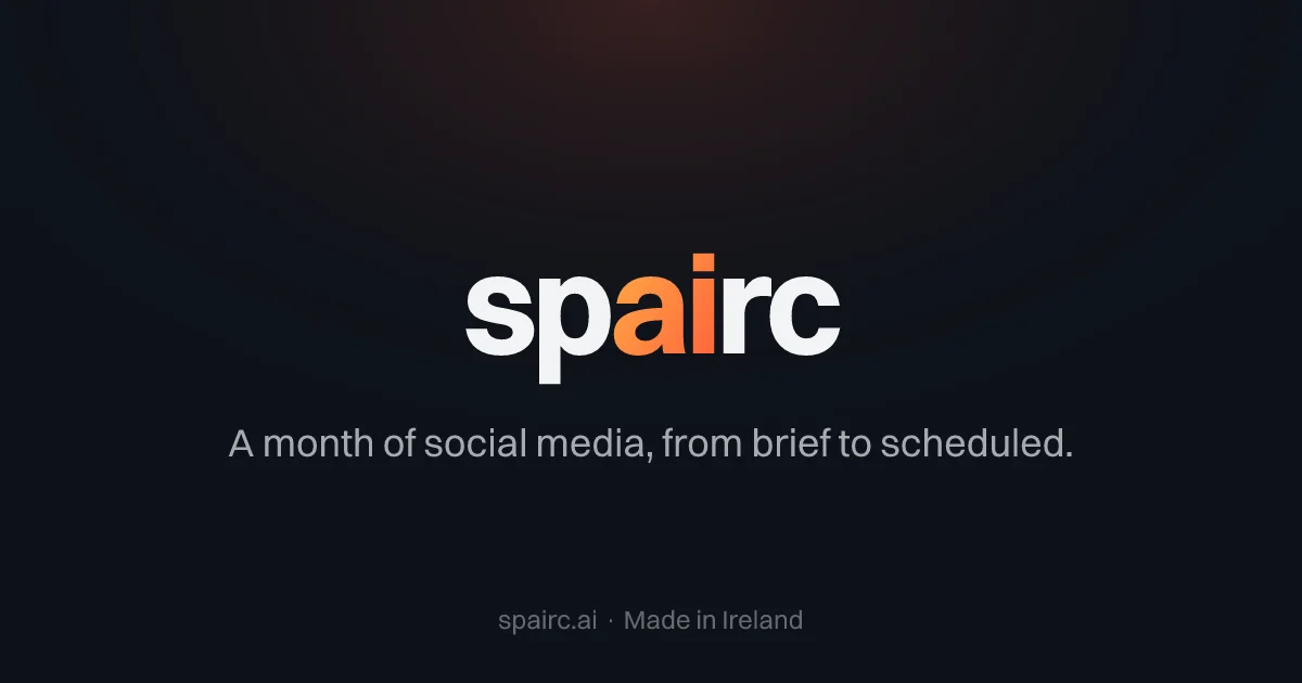 Spairc header image