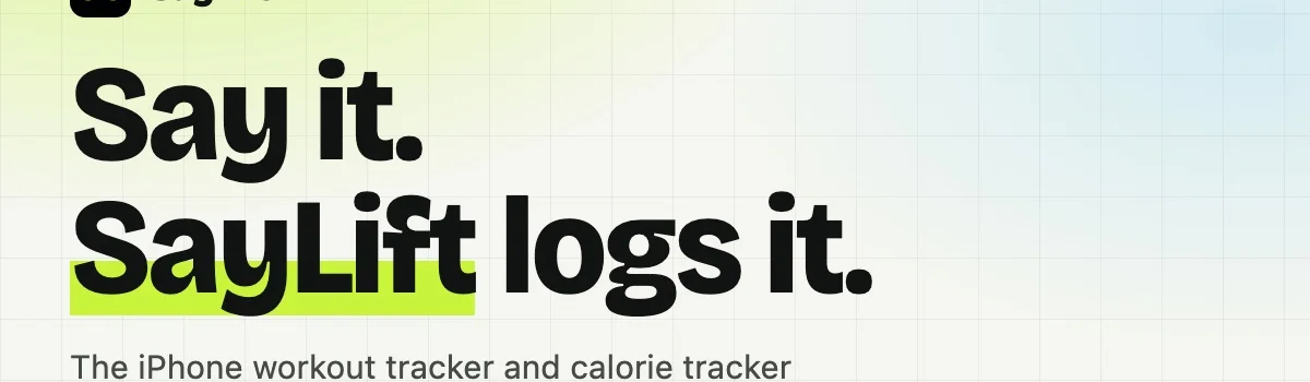 SayLift header image