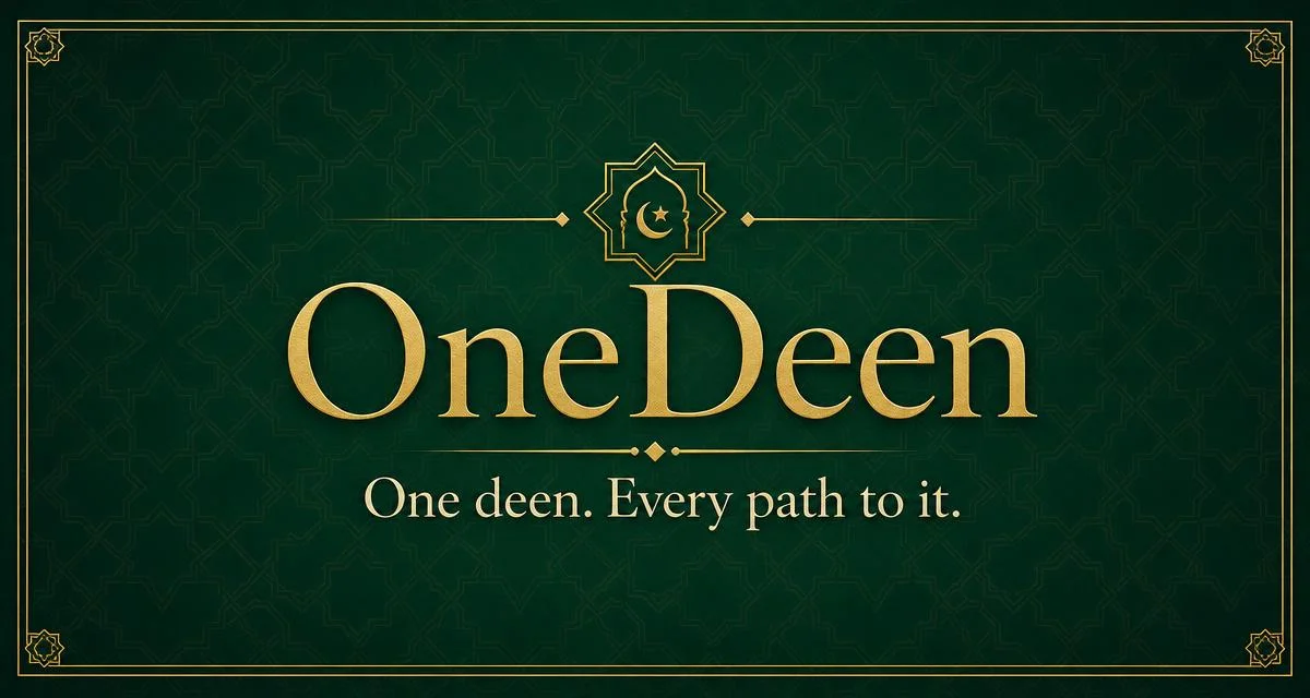 Onedeen header image