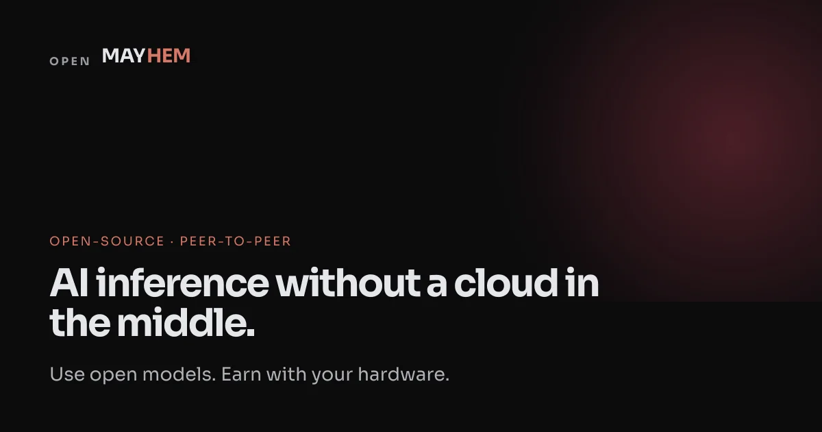 Openmayhem header image