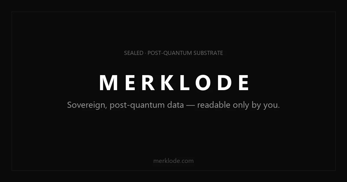 Merklode header image