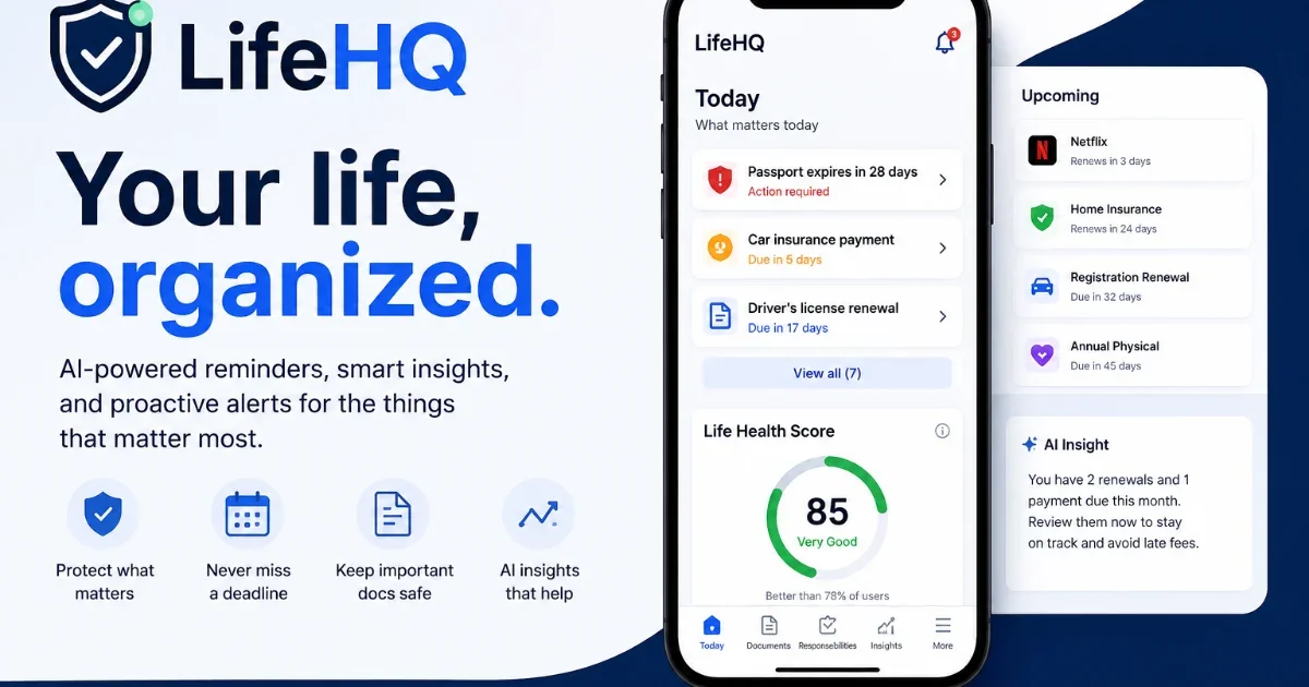 Life Hq header image