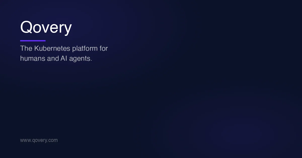 Qovery header image