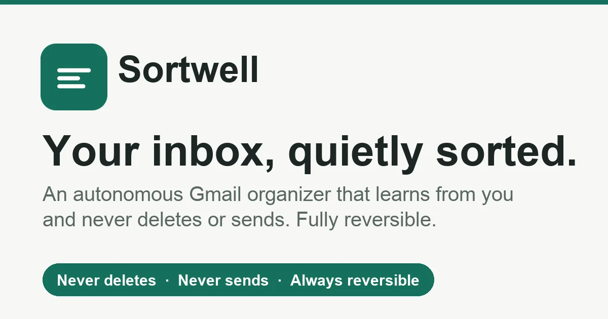 Sortwell header image