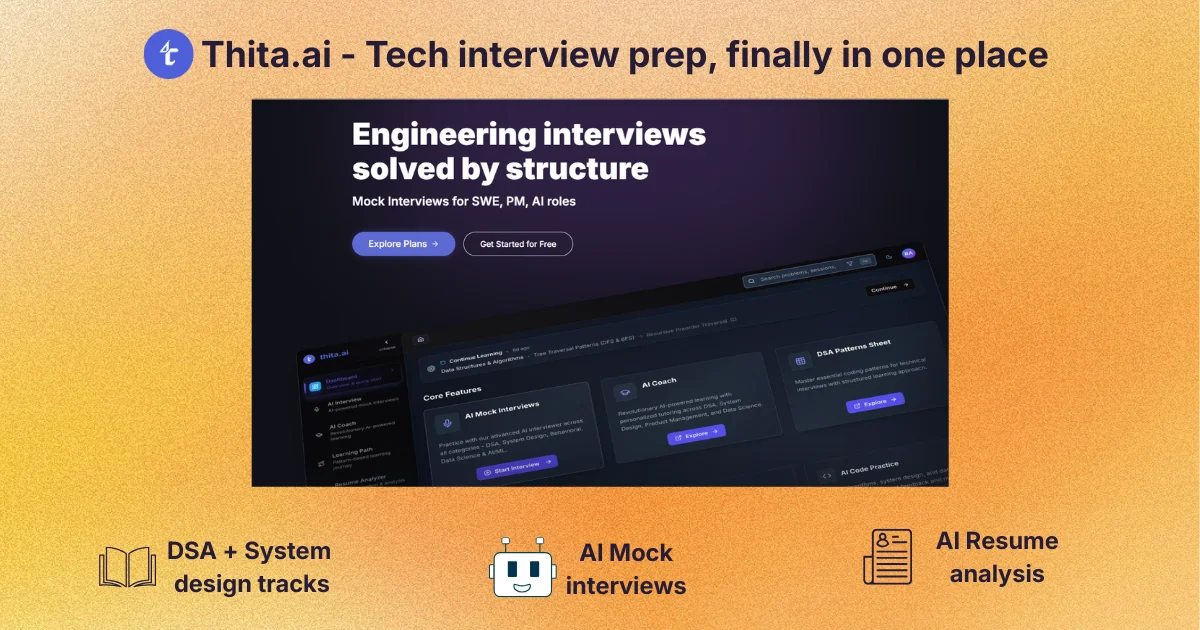 Thita.ai header image