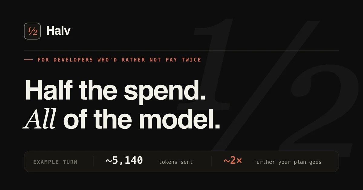 Halv header image