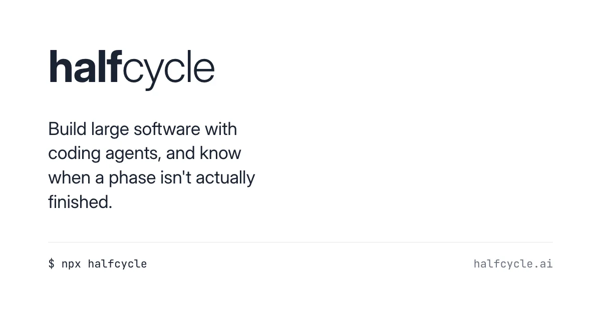 Halfcycle header image