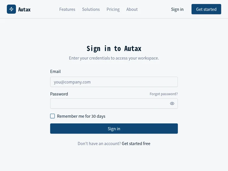 Autax header image