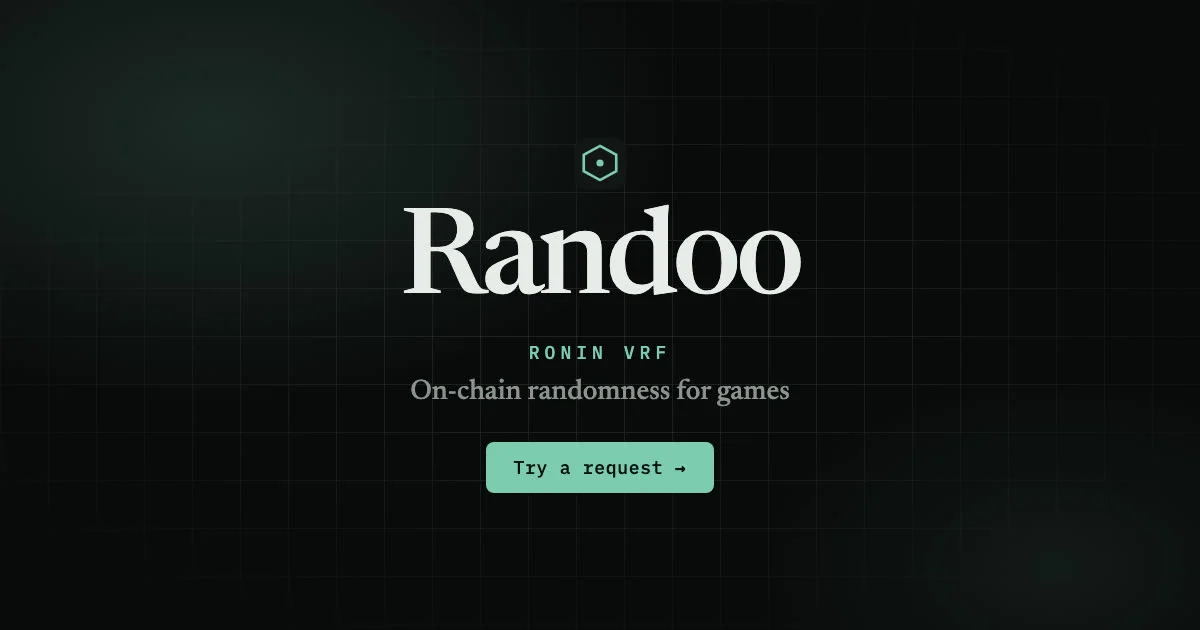 Randoo VRF header image