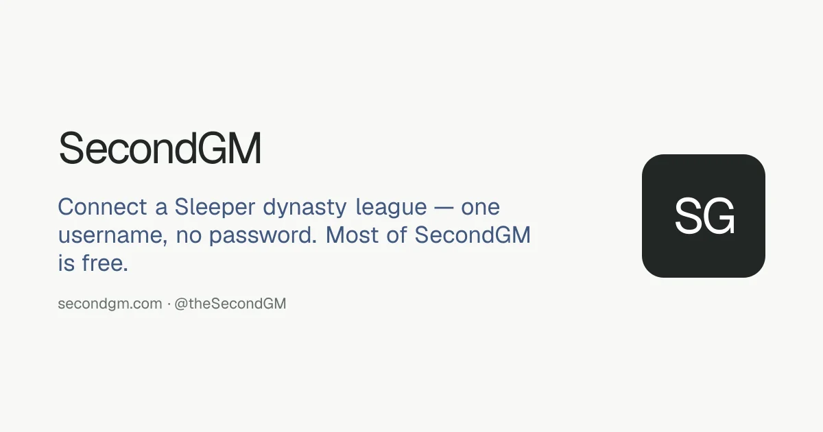 Secondgm header image