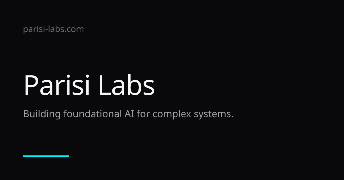Parisi Labs header image