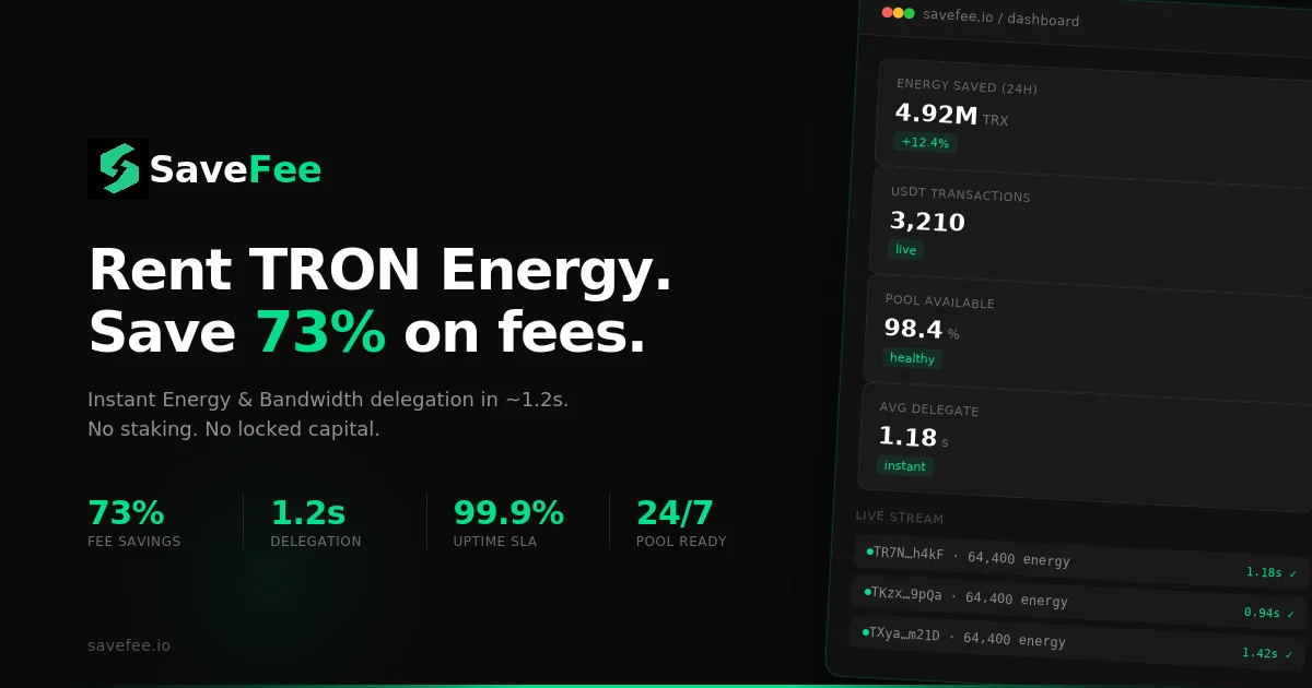 Savefee header image
