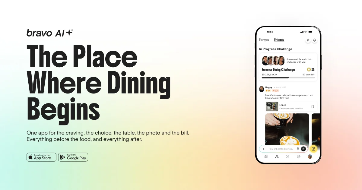 Bravoapp header image