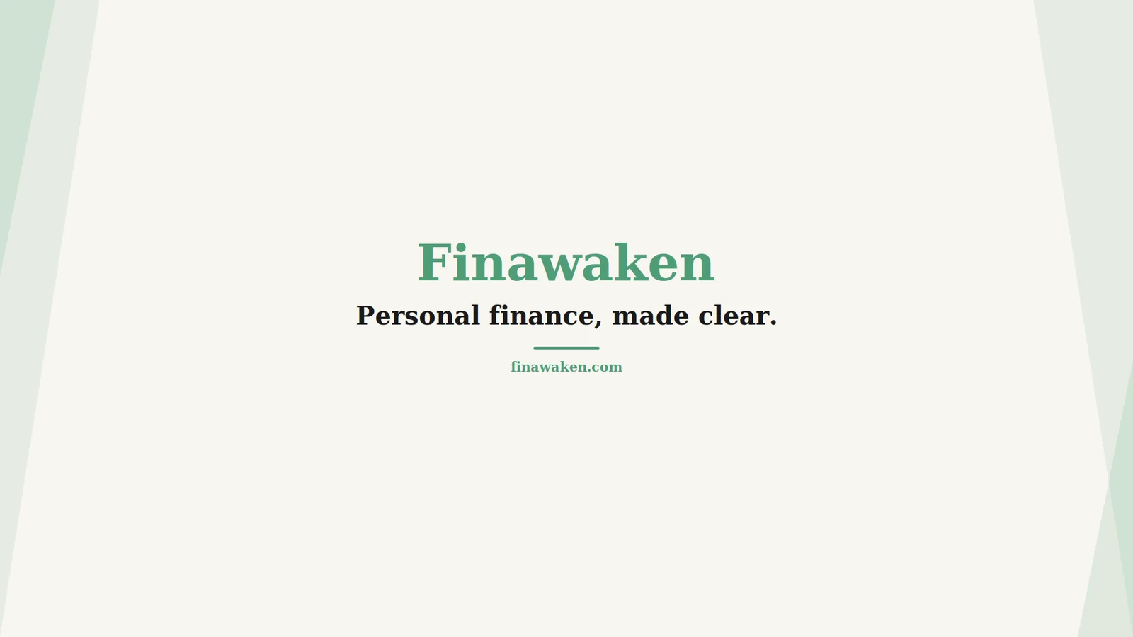 Finawaken header image