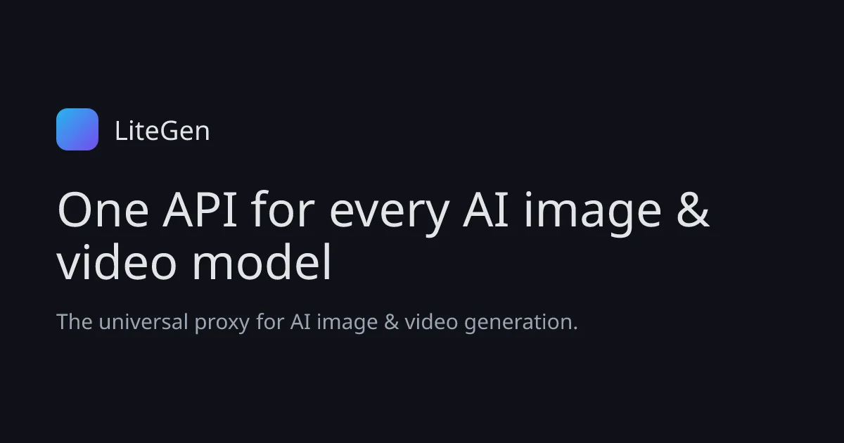 Litegen header image
