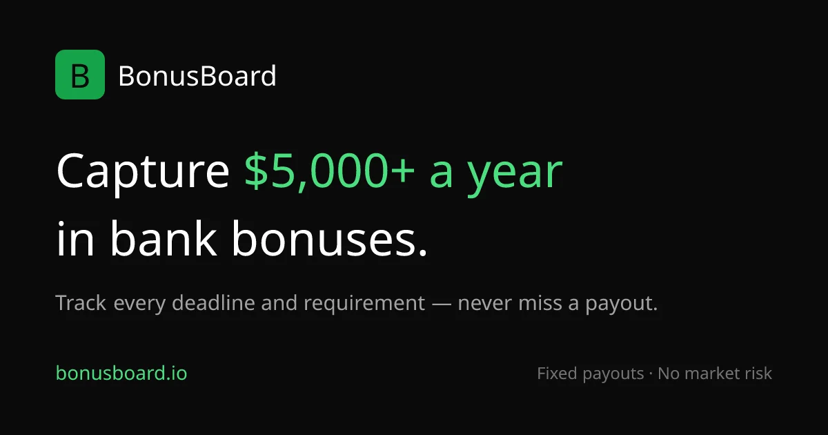 Bonusboard header image