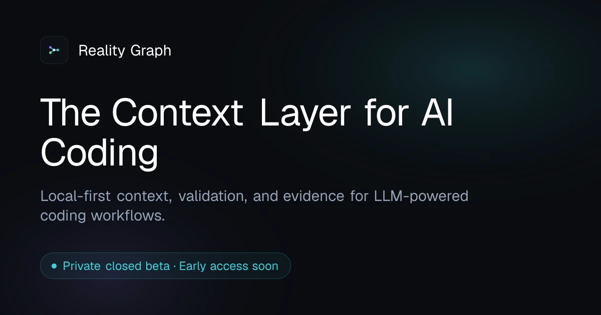 Reality Graph header image