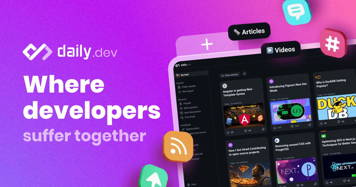 daily.dev Recruiter header image