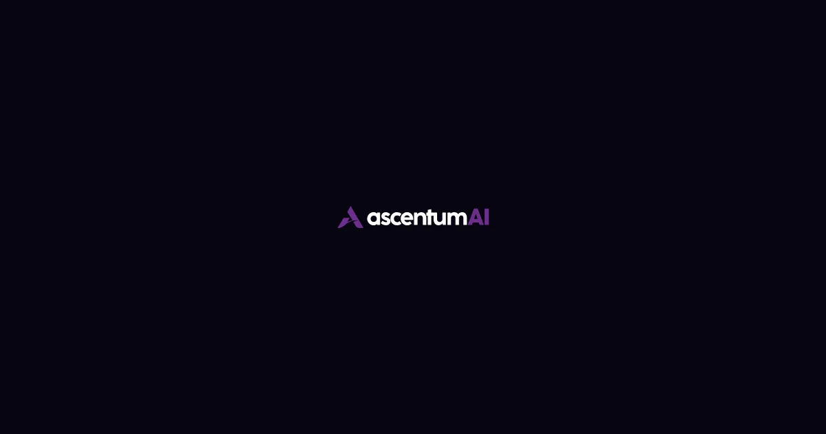 Ascentum pricing page