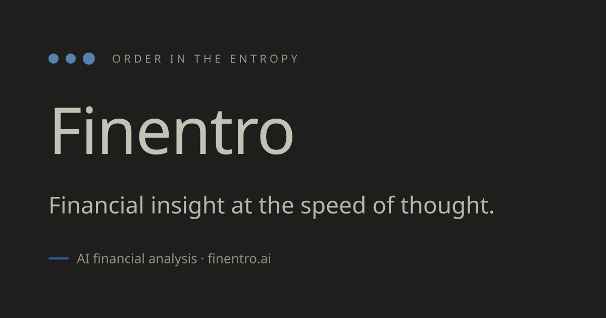 Finentro header image