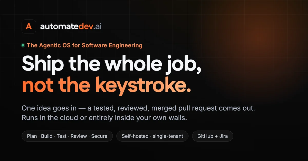Automatedev header image