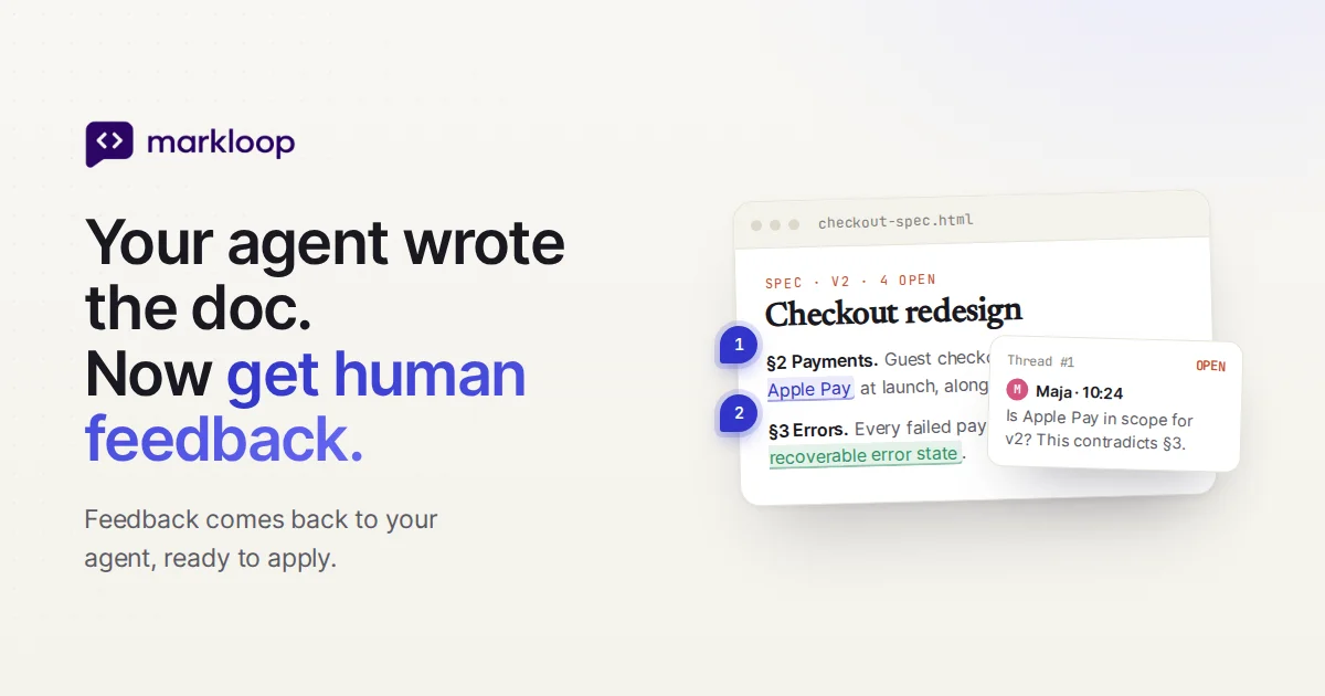 Markloop header image