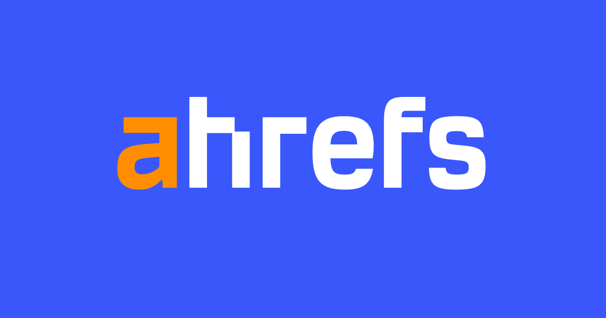 Ahrefs header image