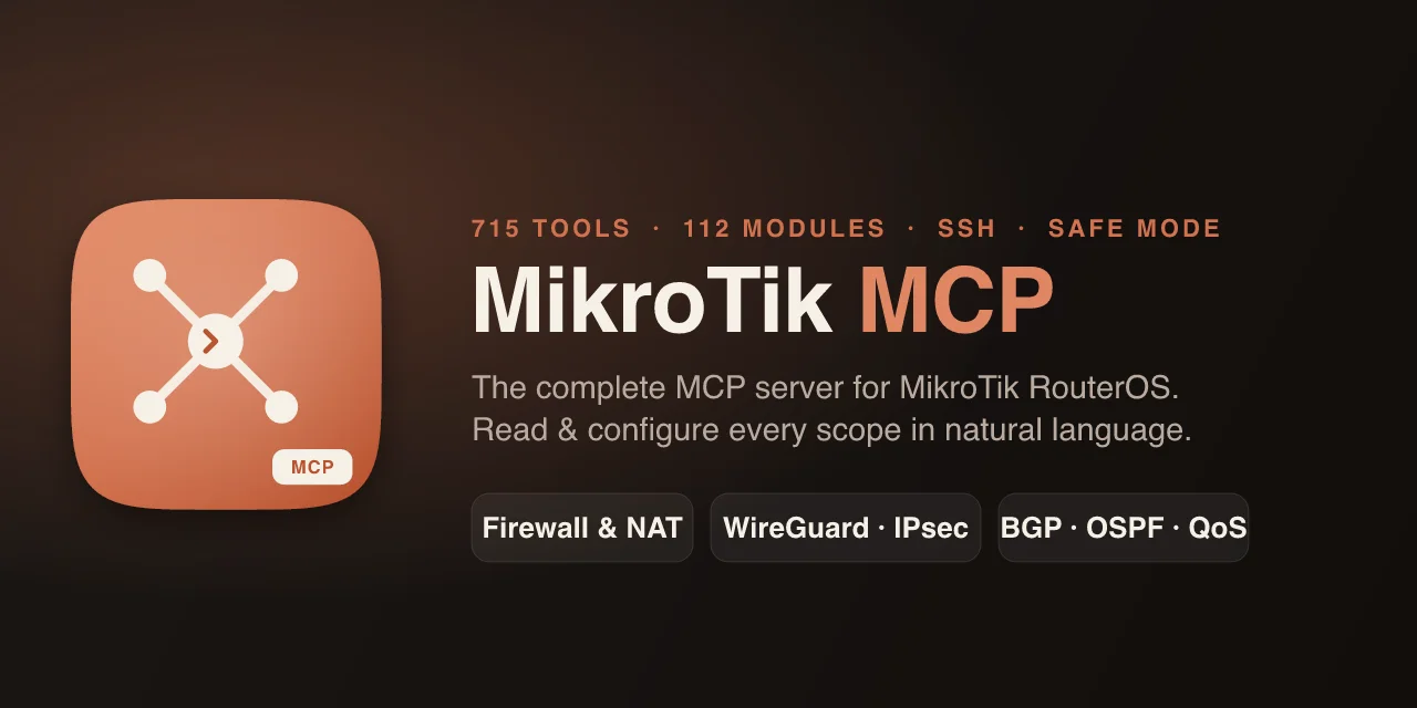 MikroTik MCP header image