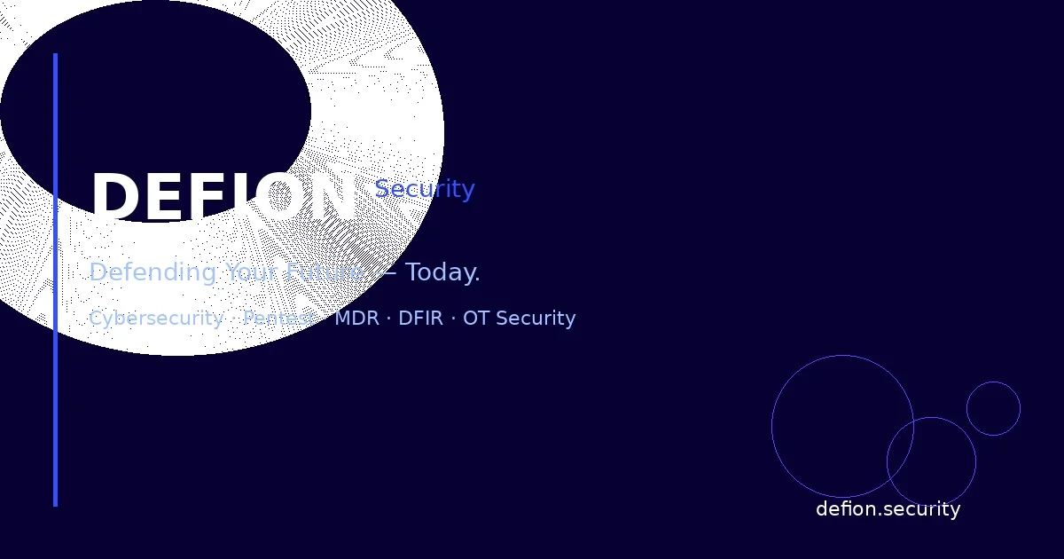 Defion Global Security header image