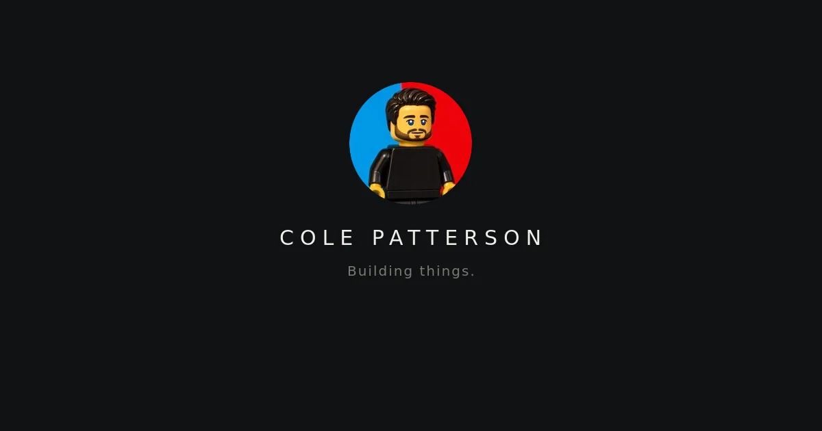 Colepatterson header image