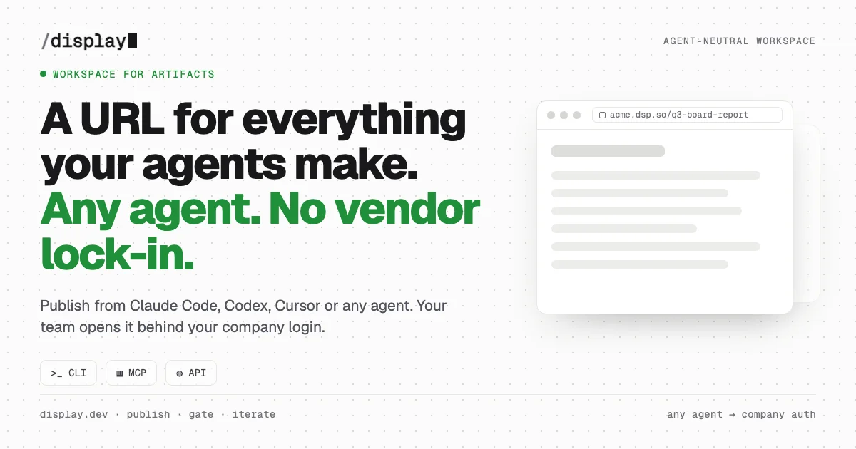 Display.dev header image
