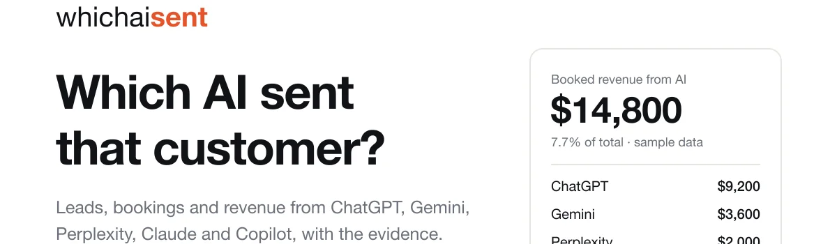 Which AI Sent header image