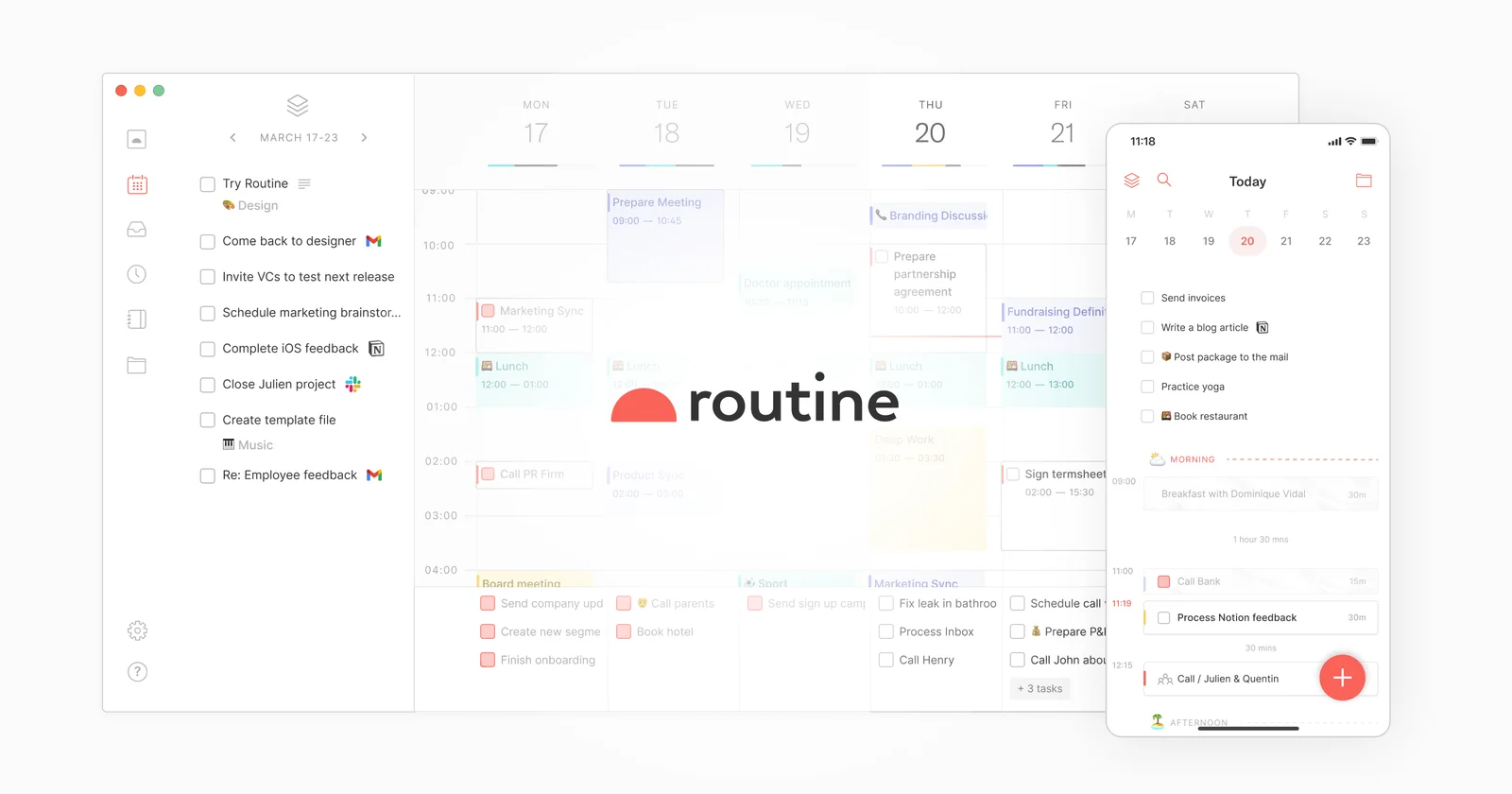 Routine header image
