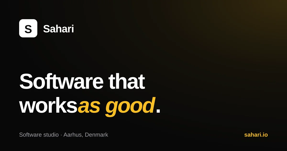 Sahari header image
