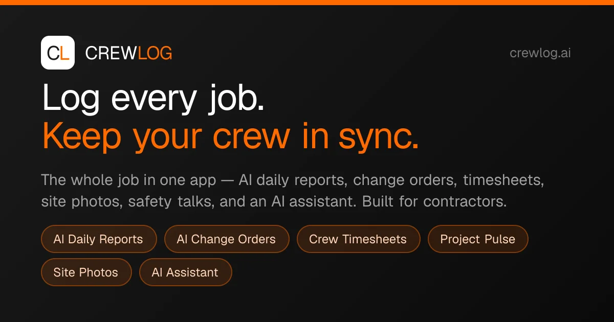 Crewlog header image