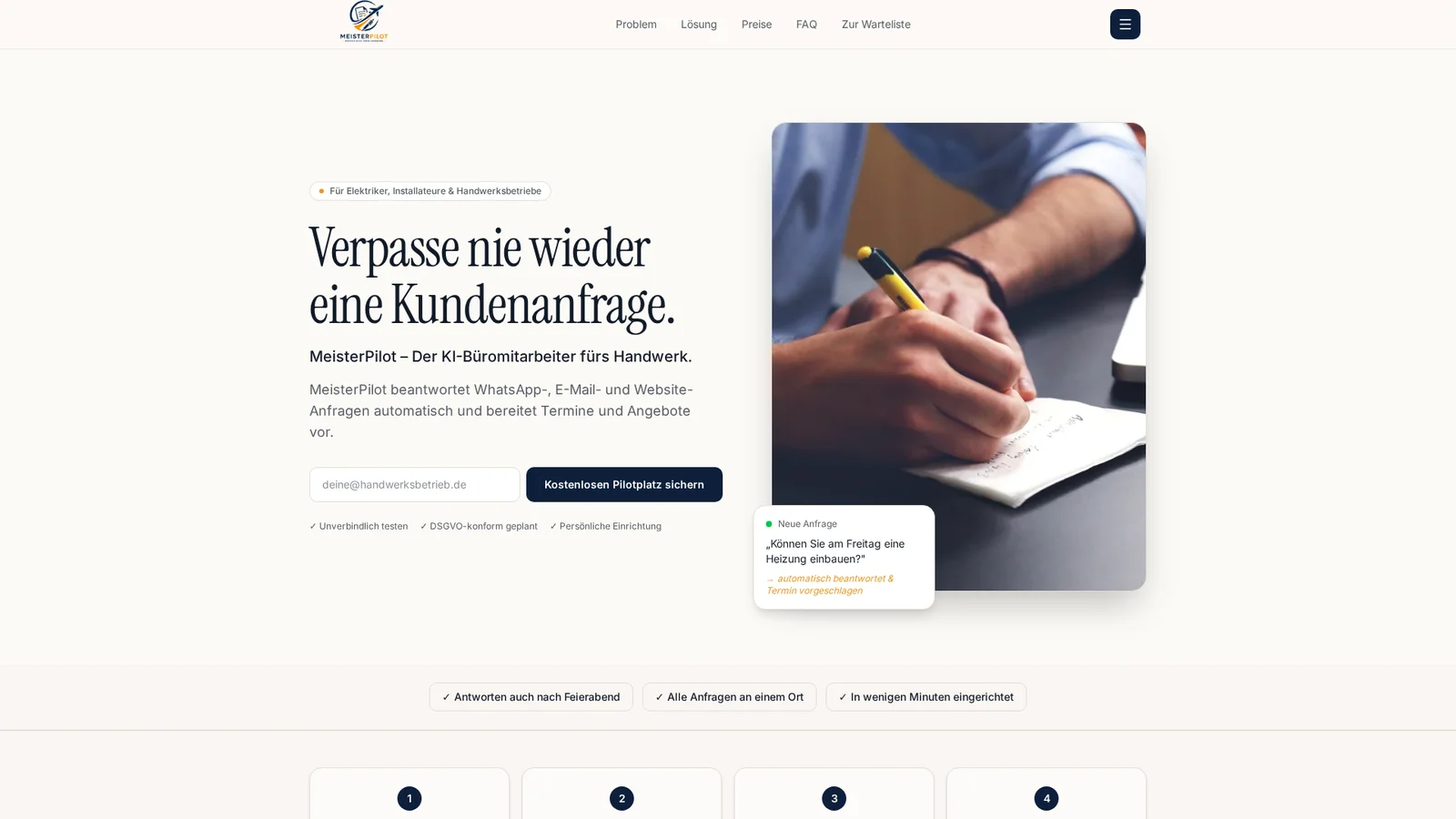 Meisterpilot header image