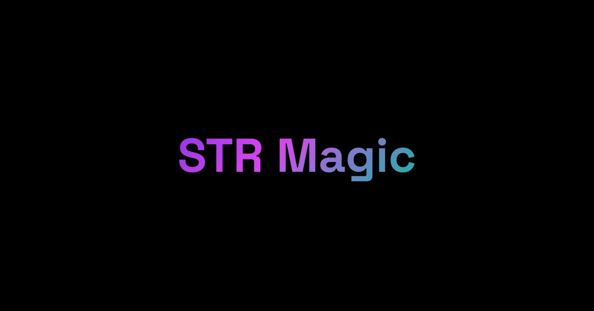 Strmagic header image