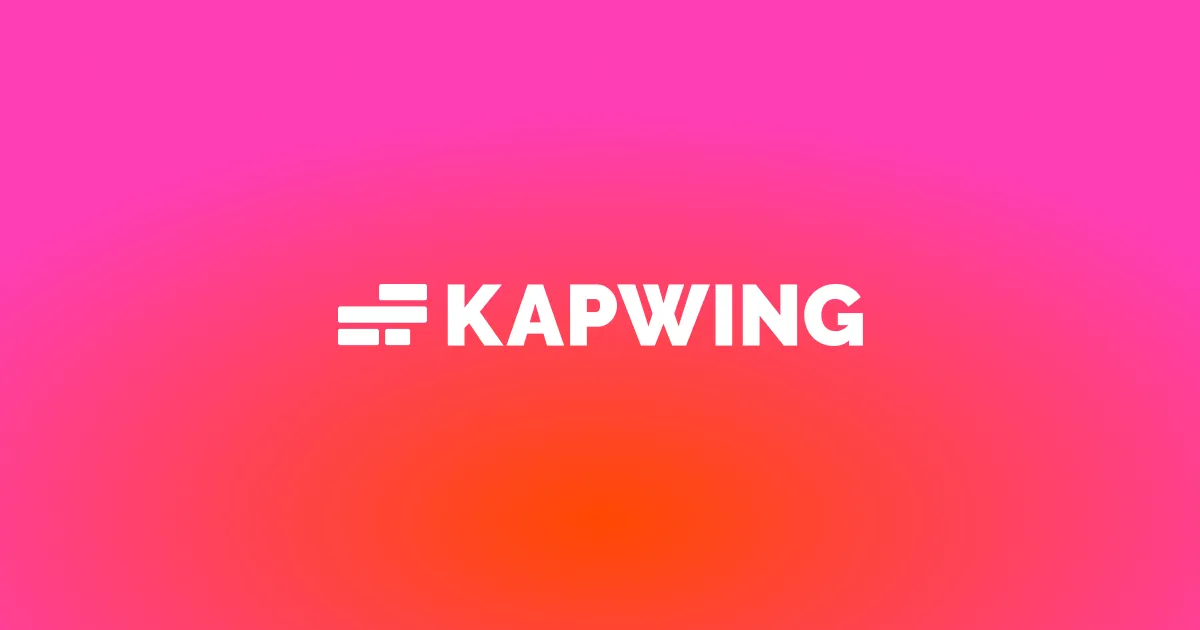 Kapwing header image
