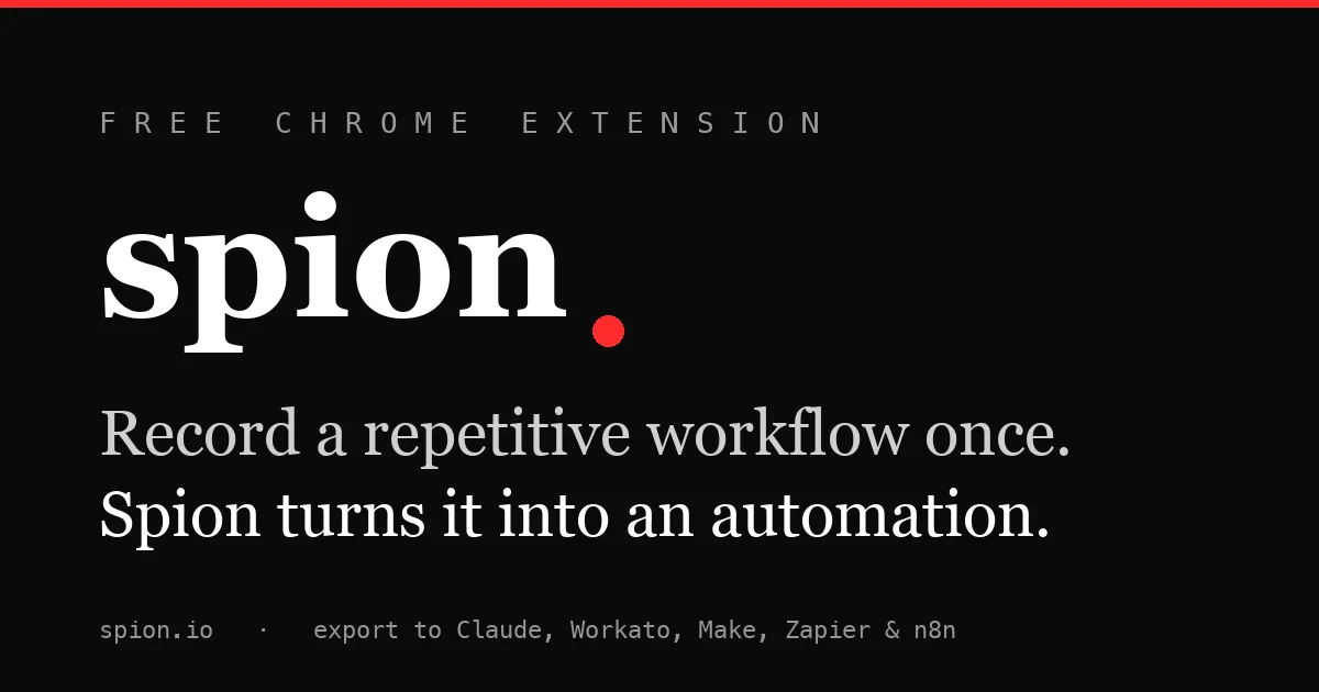 Spion header image