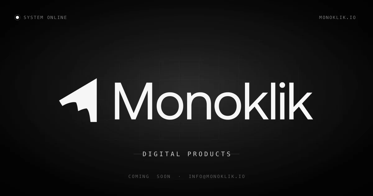 Monoklik header image