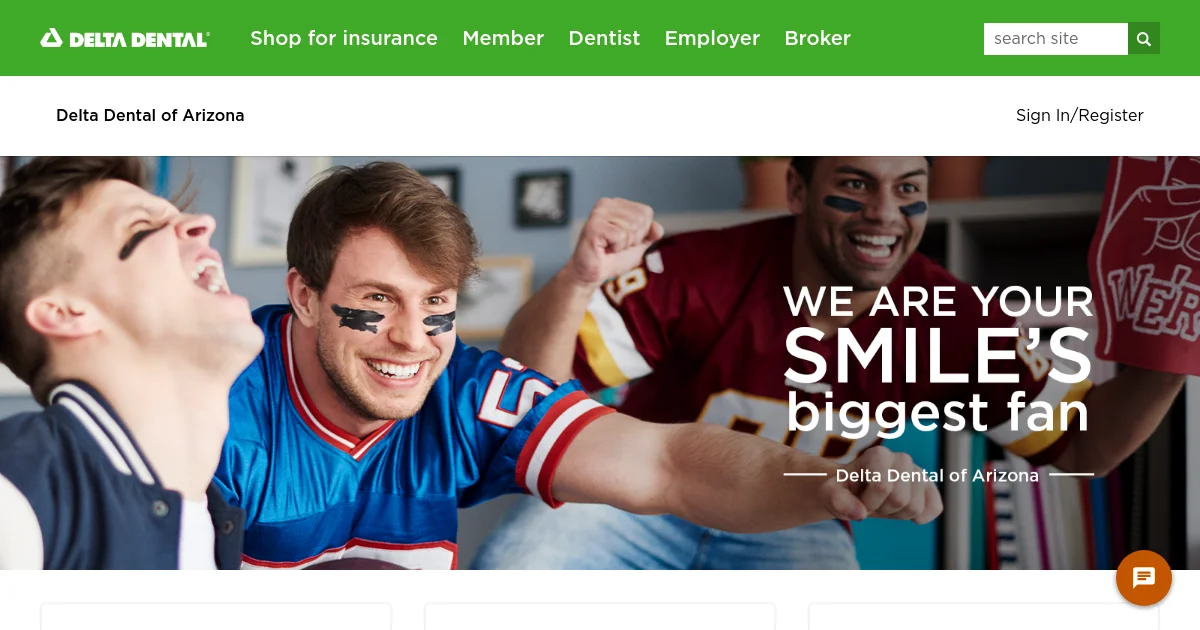 Delta Dental of Arizona Foundation pricing page