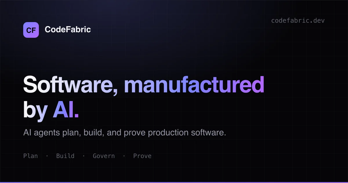 Codefabric header image