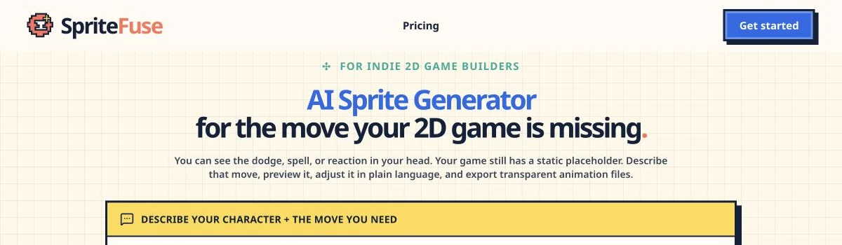 SpriteFuse header image