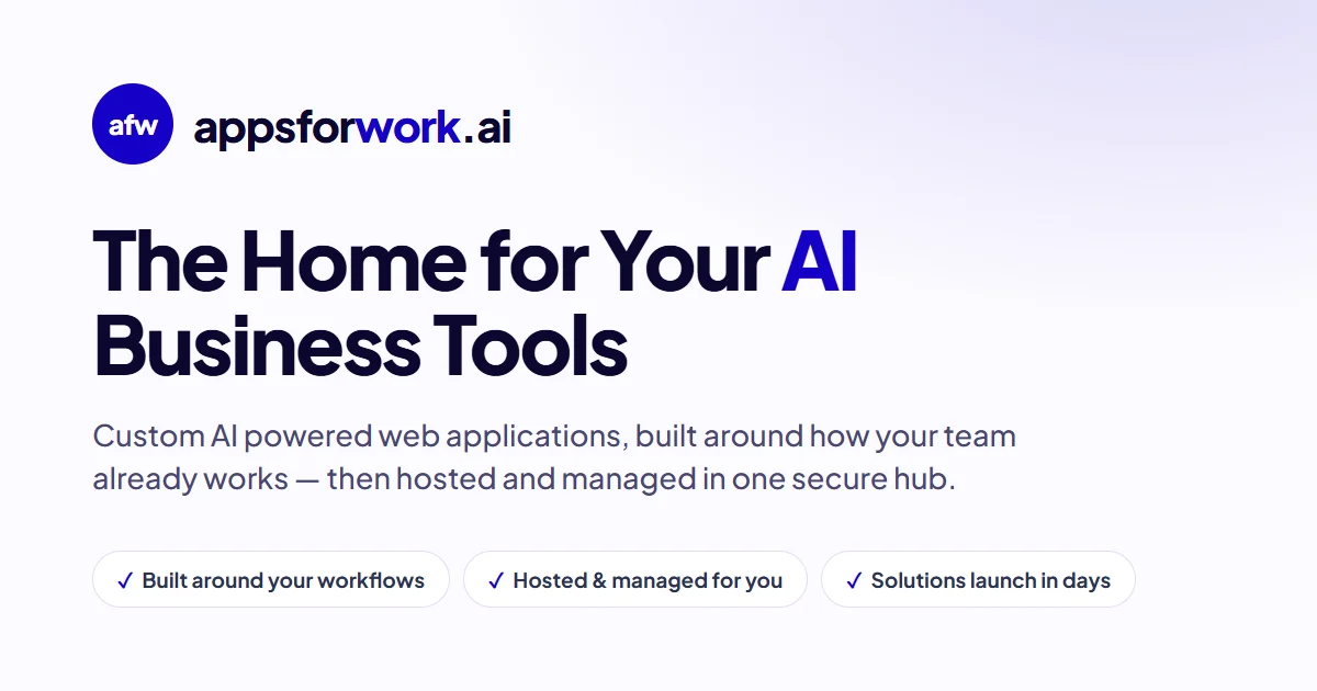 Appsforwork header image