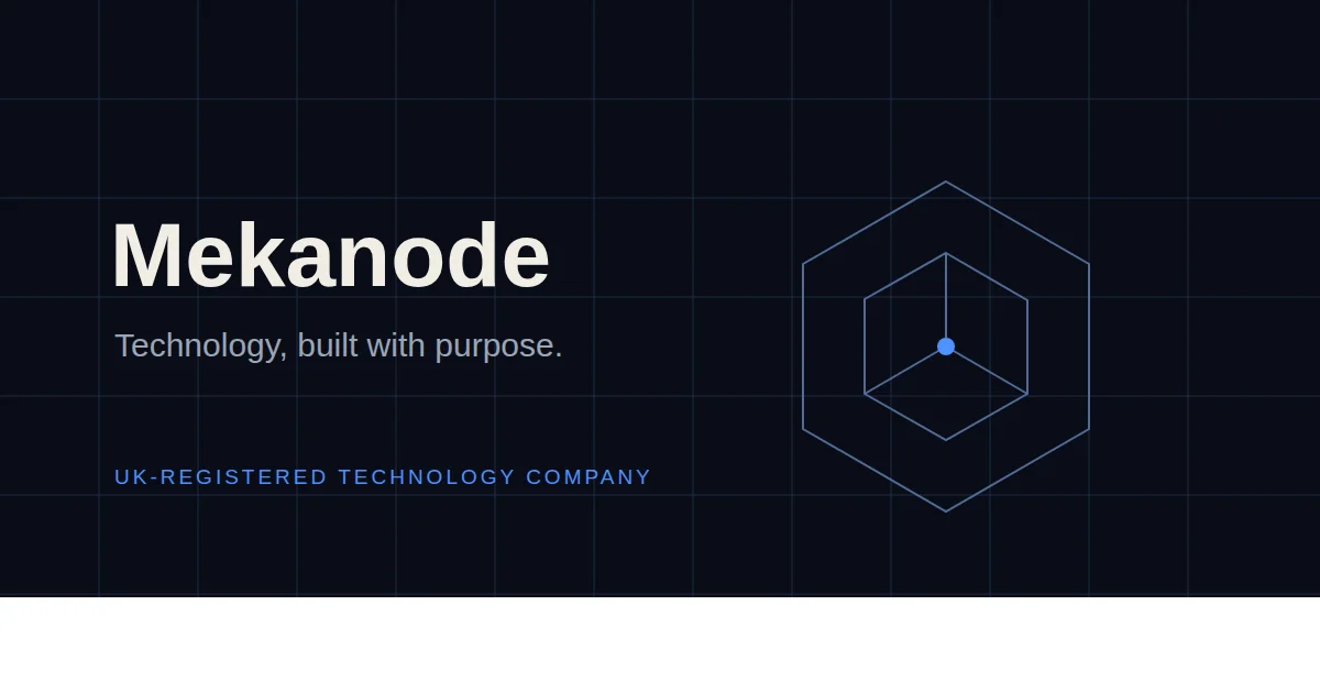 Mekanode header image