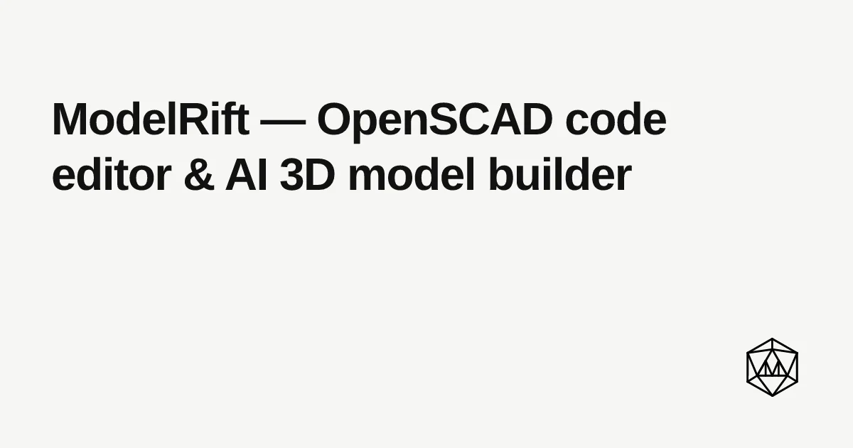 ModelRift header image