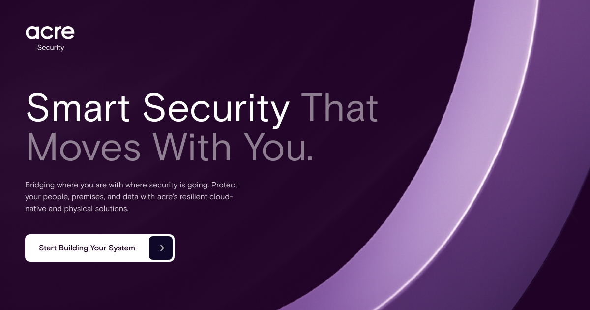 Acre Security header image