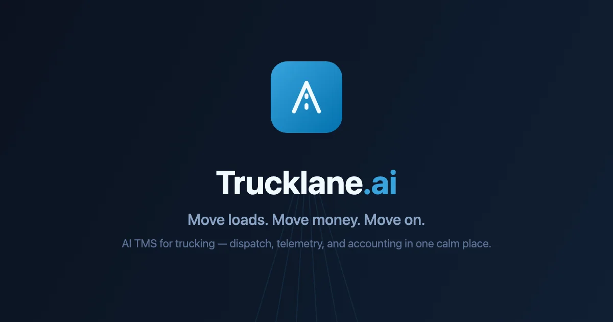 Trucklane header image